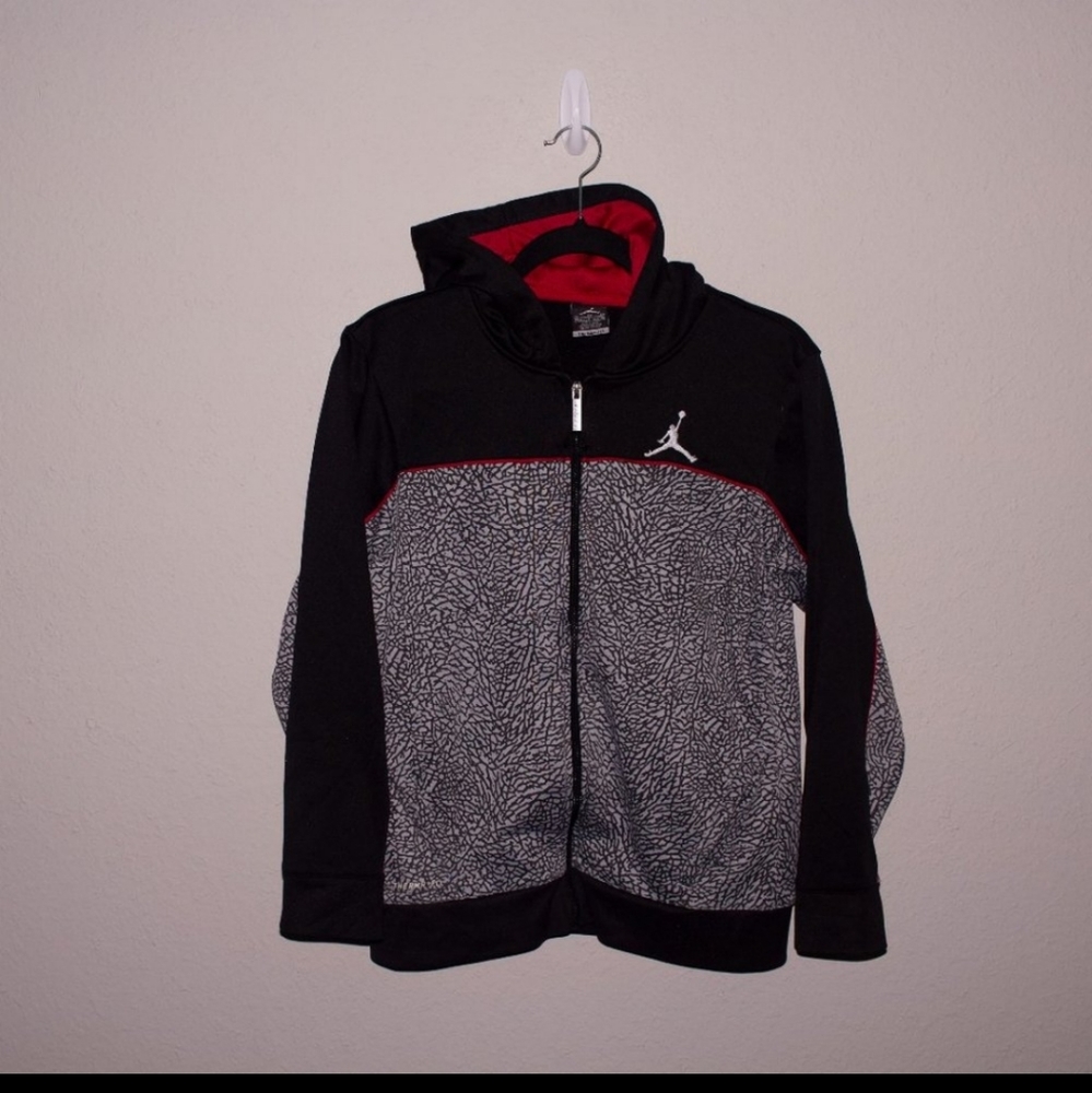 Air Jordan Black Cement Youth Jacket